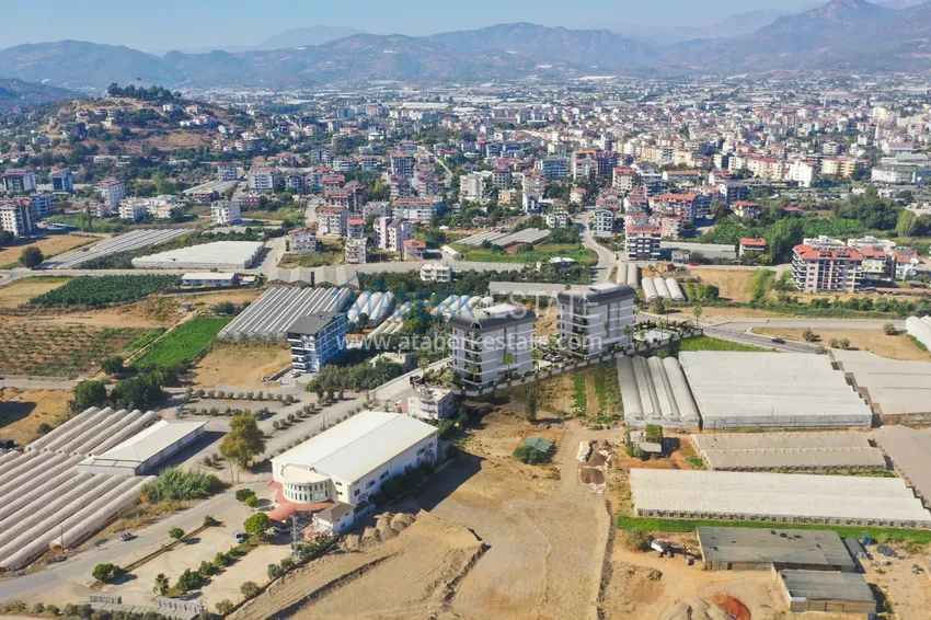 Апартаменты от застройщика на этапе котлована – Газипаша, Алания 14 