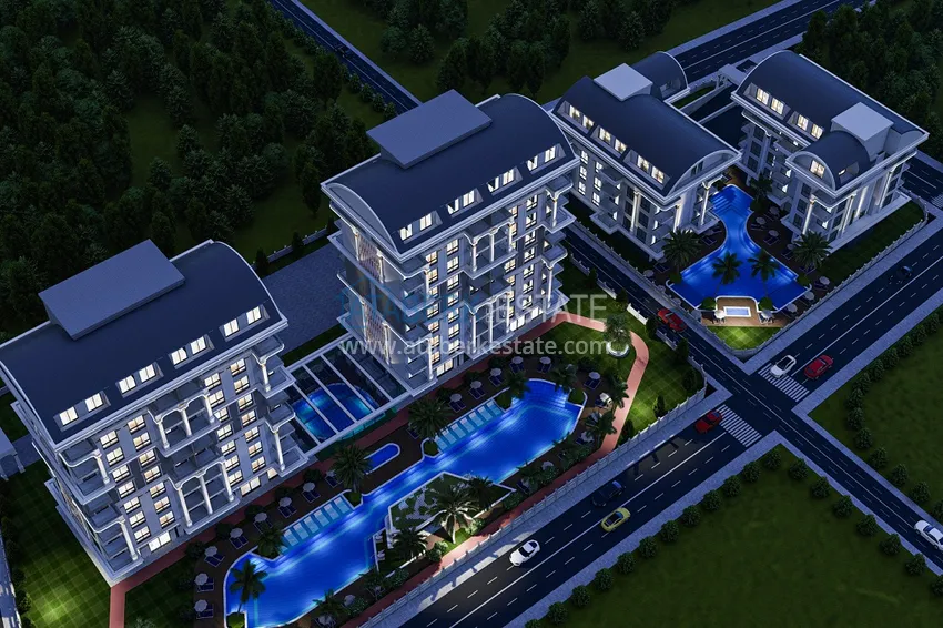 Инвестиционная недвижимость на этапе проекта – Алания, район Паяллар 16 