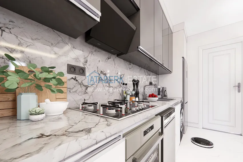 Приобрести Старт продаж! Квартиры в Газипаше в комплексе на этапе строительства 17 