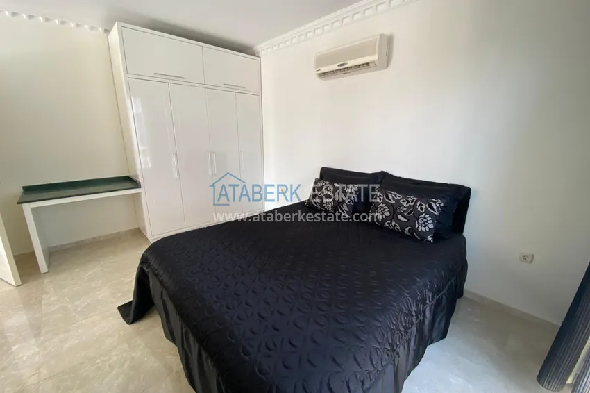 Приобрести Квартира 3+1 меблированная с видом на море и горы в комплексе на первой береговой, Кестель – Алания 14