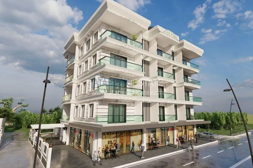 Строящейся проект жилого комплекса городского типа – Алания, район Оба 14 