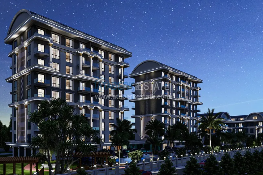 Инвестиционная недвижимость на этапе проекта – Алания, район Паяллар 17 