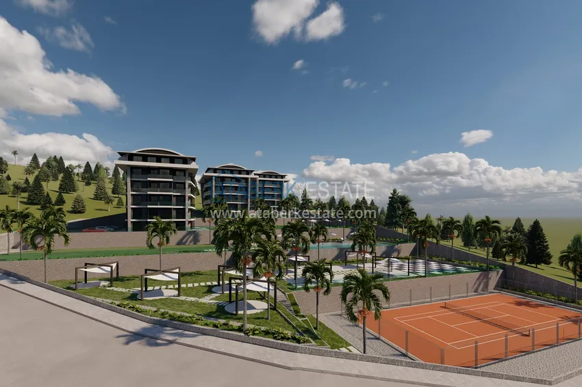 Новый проект современного жилого комплекса в элитном районе, Каргыджак 15 