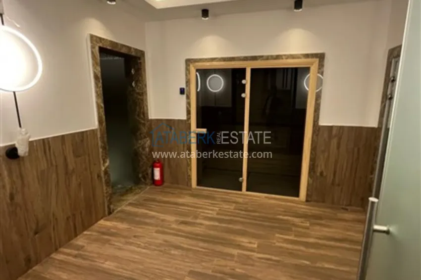 Квартира 1+1 в новом комплексе сегмента премиум на первой береговой линии в районе Оба 15 