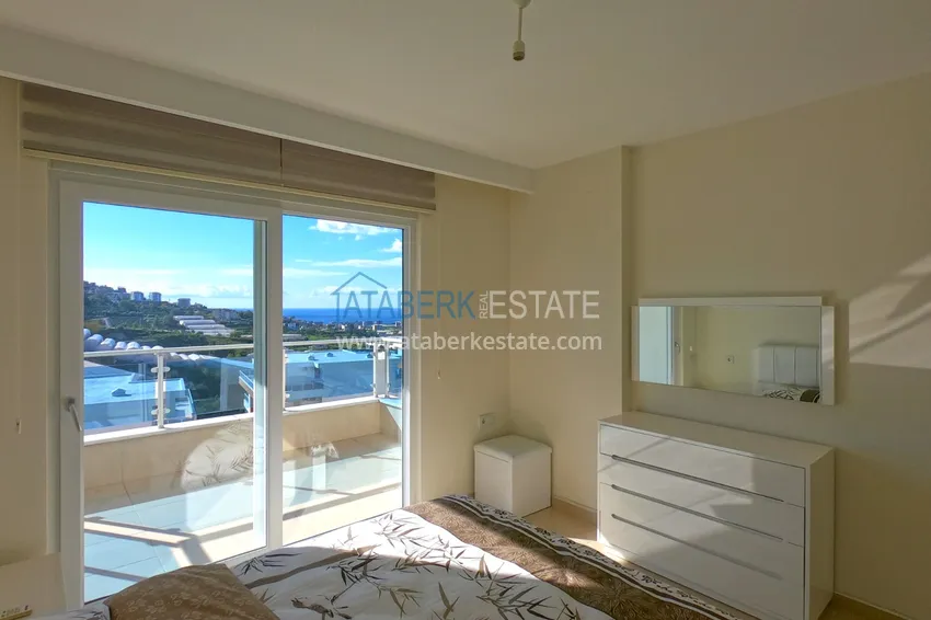 Приобрести Квартира 3+1 меблированная с видом на море, Каргыджак – Алания 15 