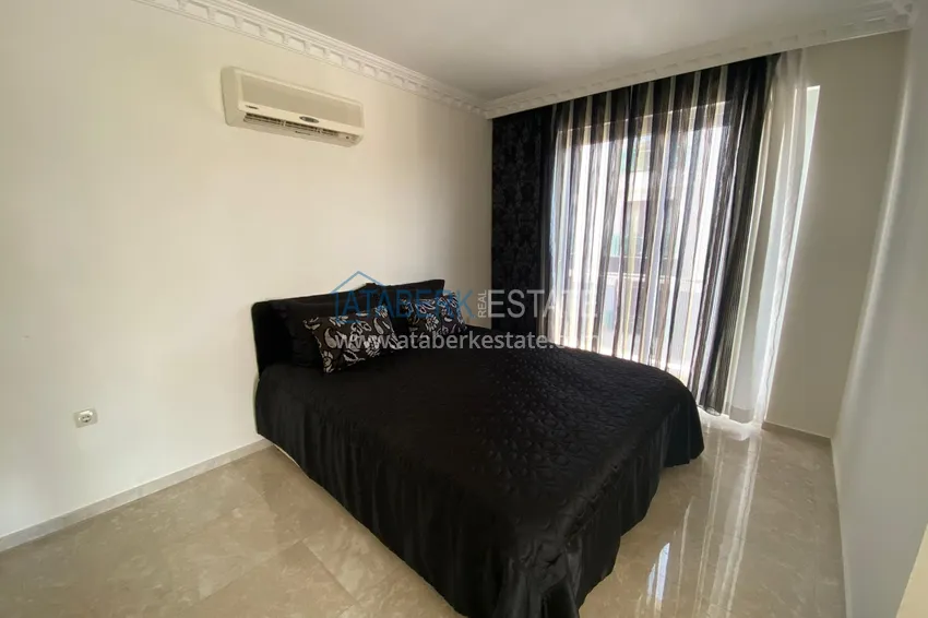 Приобрести Квартира 3+1 меблированная с видом на море и горы в комплексе на первой береговой, Кестель – Алания 15