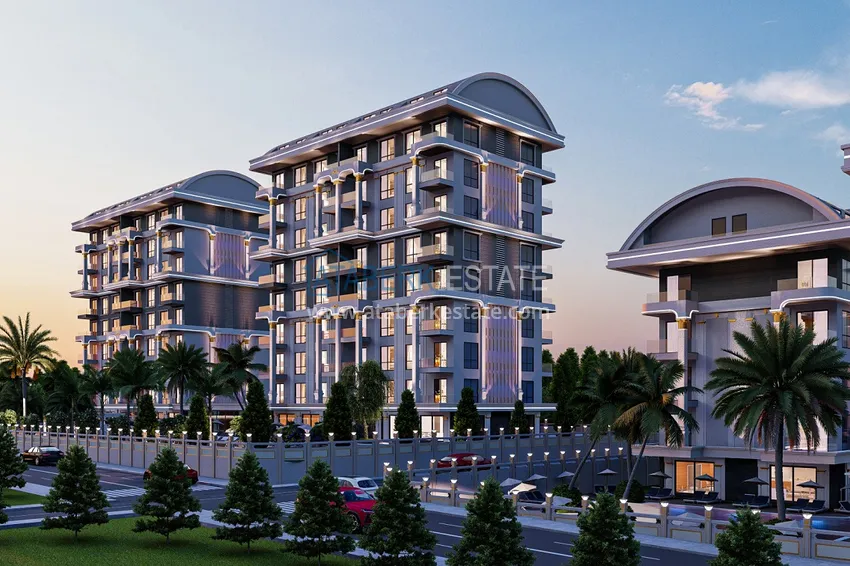 Инвестиционная недвижимость на этапе проекта – Алания, район Паяллар 18 