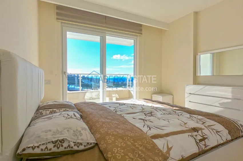 Приобрести Квартира 3+1 меблированная с видом на море, Каргыджак – Алания 16 