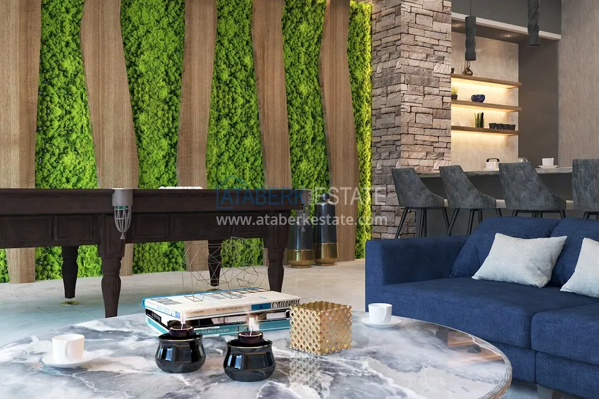 Новый проект ультрасовременного жилого комплекса в Алании – район Бекташ 60 