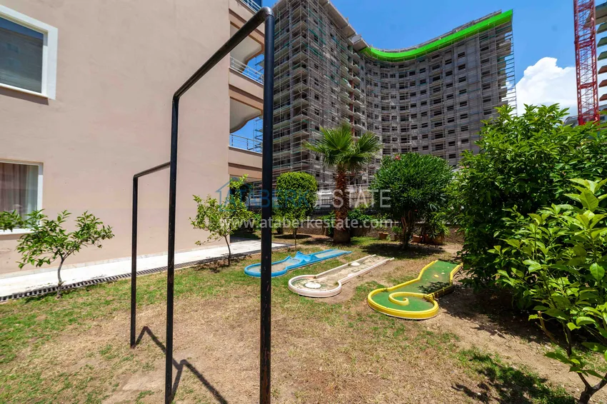 Пентхаус-дуплекс 3+1 в Махмутларе с мебелью, застекленным балконом и видом на море 22 