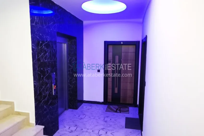 Квартира 1+1 с новой мебелью и видом на горы в Алании район Махмутлар 16 