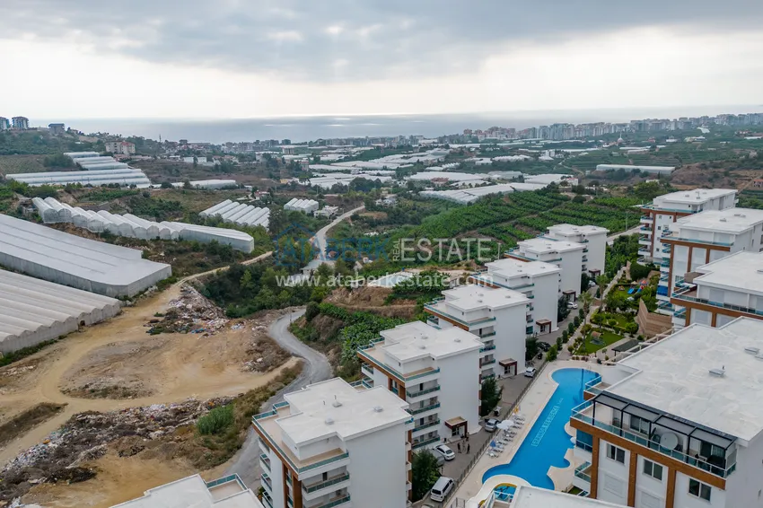 Квартира 3+1 меблированная с видом на море, Каргыджак – Алания 20 