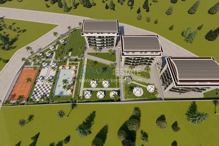 Новый проект современного жилого комплекса в элитном районе, Каргыджак 17 