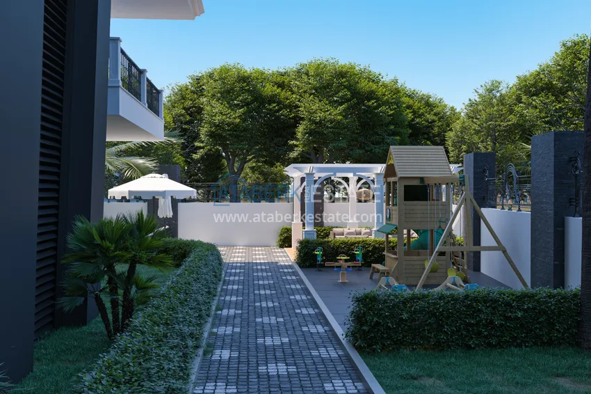 Квартира 1+1 от инвестора в комплексе на этапе строительства в центре Алании, 83 кв.м, 7 этаж 12 