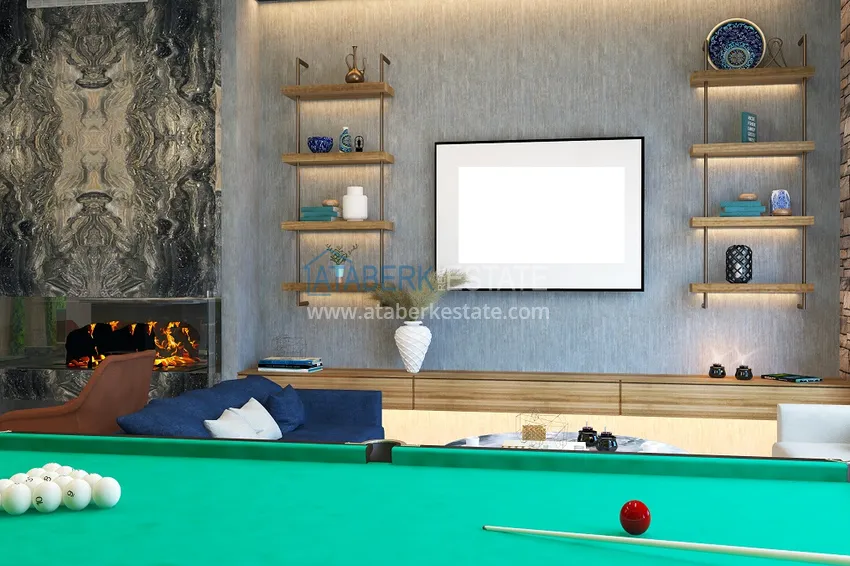 Новый проект ультрасовременного жилого комплекса в Алании – район Бекташ 61 