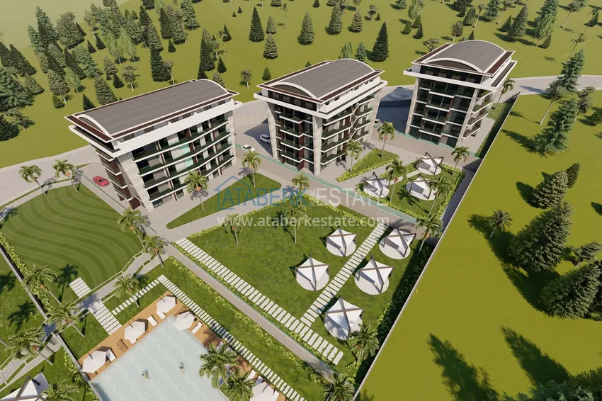 Новый проект современного жилого комплекса в элитном районе, Каргыджак 18 