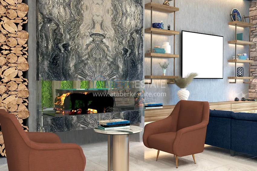 Новый проект ультрасовременного жилого комплекса в Алании – район Бекташ 62 