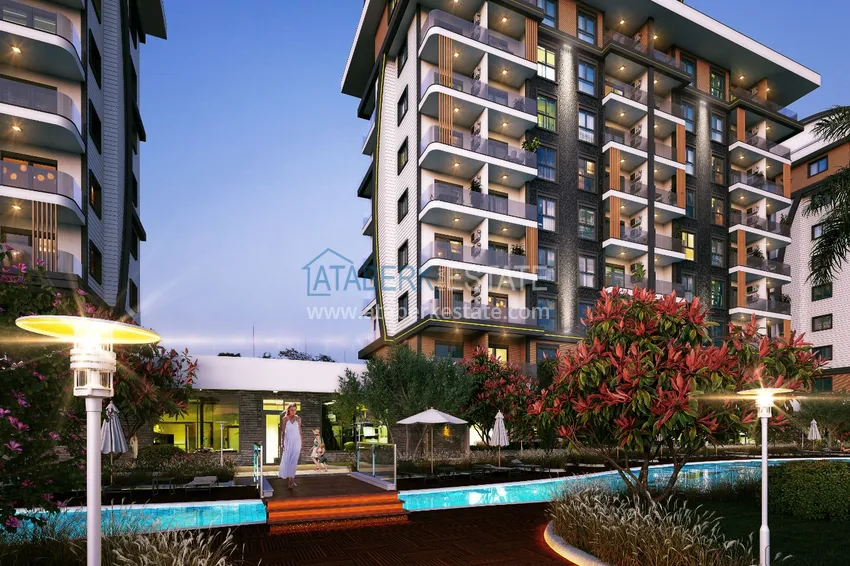 Проект офф-плана – многоквартирный комплекс с отельной инфраструктурой в районе Паяллар 18 