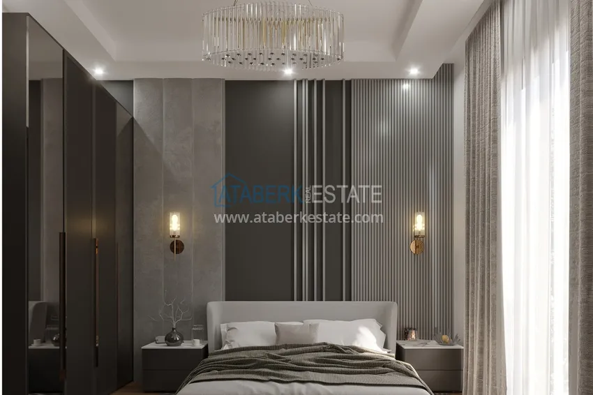 Приобрести Проект офф-плана – многоквартирный комплекс с отельной инфраструктурой в районе Паяллар 18 