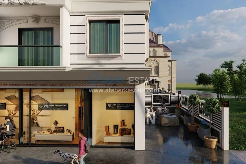 Строящейся проект жилого комплекса городского типа – Алания, район Оба 18 