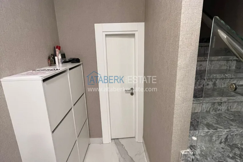 Приобрести Садовый дуплекс 3+1 в комплексе на первой береговой линии, Каргыджак – Алания 18