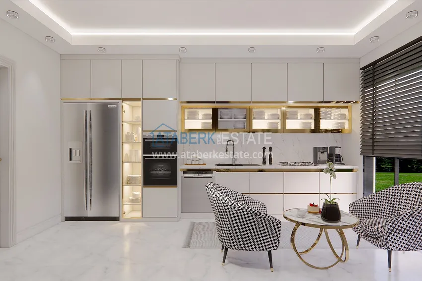 Приобрести Линейные квартиры 3+1 на этапе строительства в городе Газипаша 27 