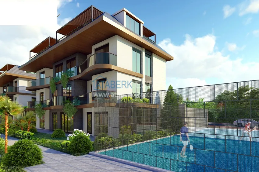 Новый проект ультрасовременного жилого комплекса в Алании – район Бекташ 23 