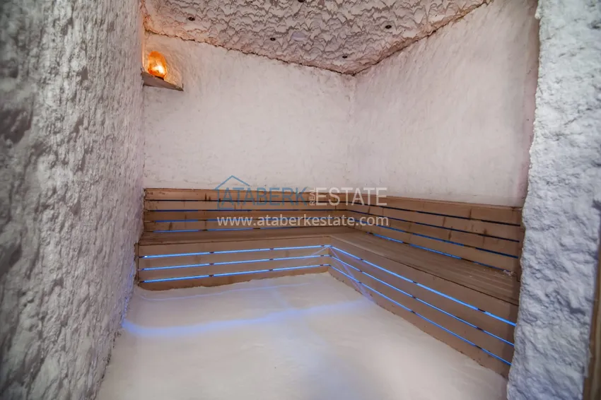 Квартира 1+1 с новой мебелью, видом на море и горы, Махмутлар – Алания 21 