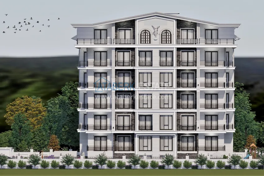 Недвижимость от застройщика на этапе строительства в Газипаше  19 