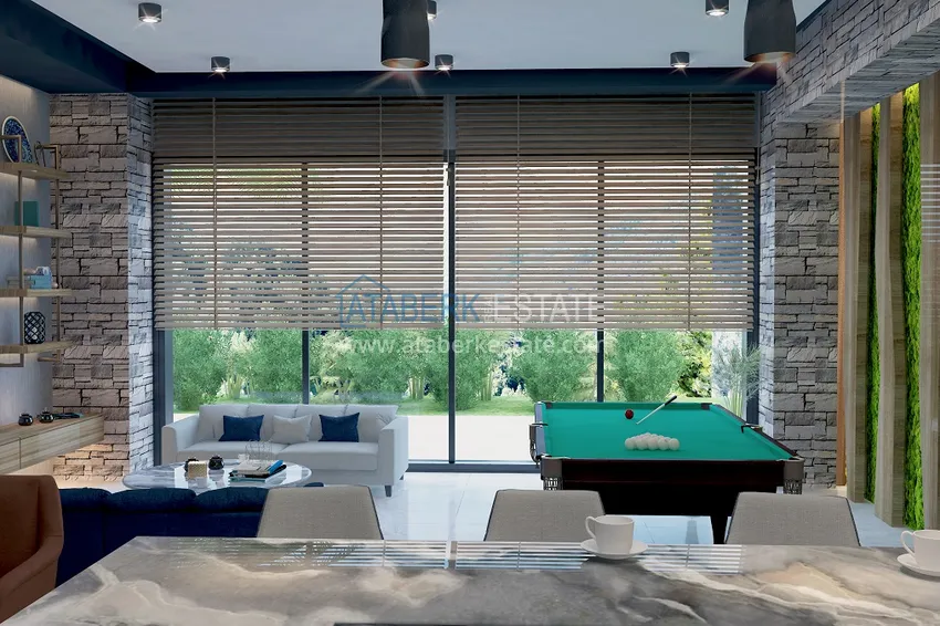 Новый проект ультрасовременного жилого комплекса в Алании – район Бекташ 63 