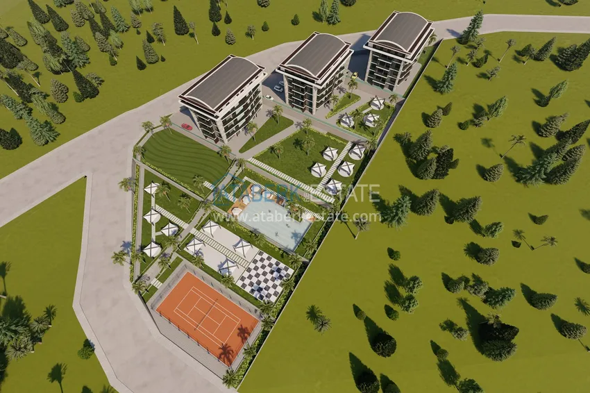 Новый проект современного жилого комплекса в элитном районе, Каргыджак 19 