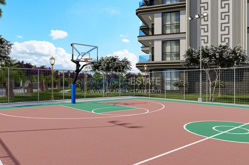 Проект Off-plan, резиденция с отельной инфраструктурой – Алания, Газипаша 19 