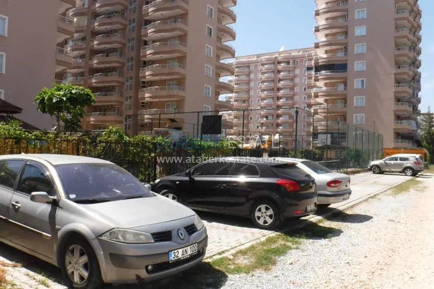 Пентхаус-дуплекс 3+1 в Махмутларе с мебелью, застекленным балконом и видом на море 27 