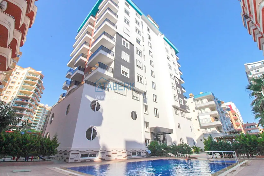 Квартира 2+1 меблированная в комплексе с инфраструктурой, район Махмутлар – Алания 1 