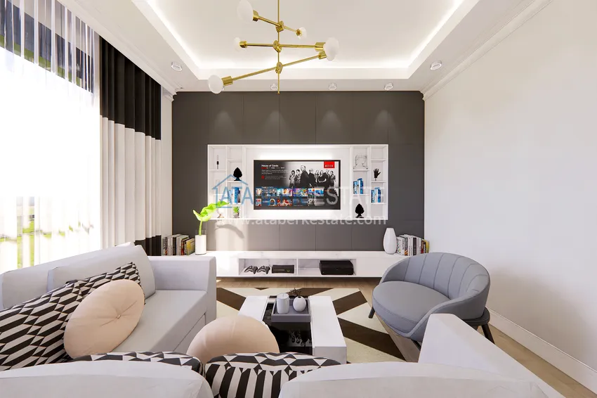 Приобрести Линейные квартиры 3+1 на этапе строительства в городе Газипаша 49 