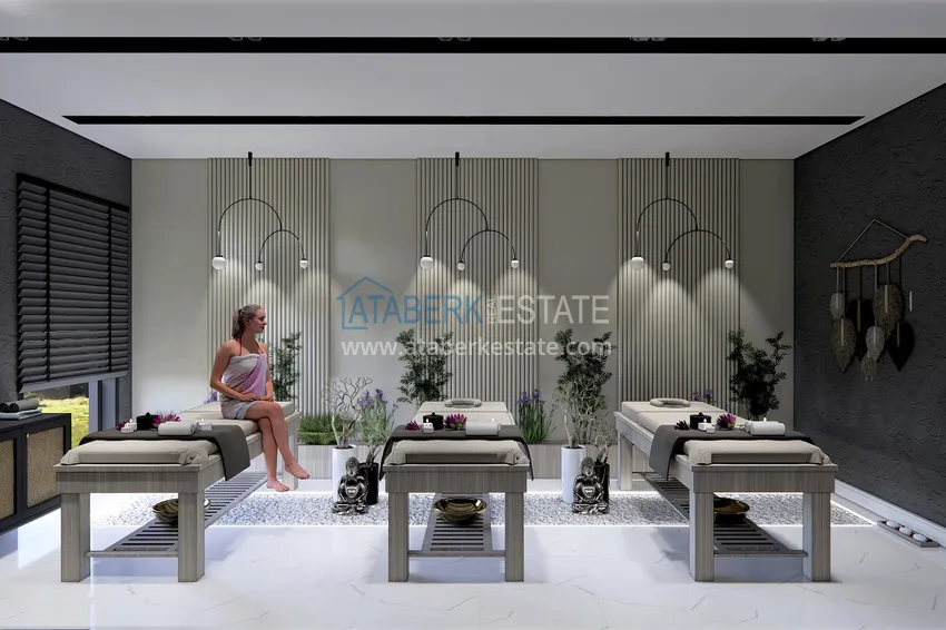 Недвижимость от застройщика на этапе строительства в Газипаше  40 