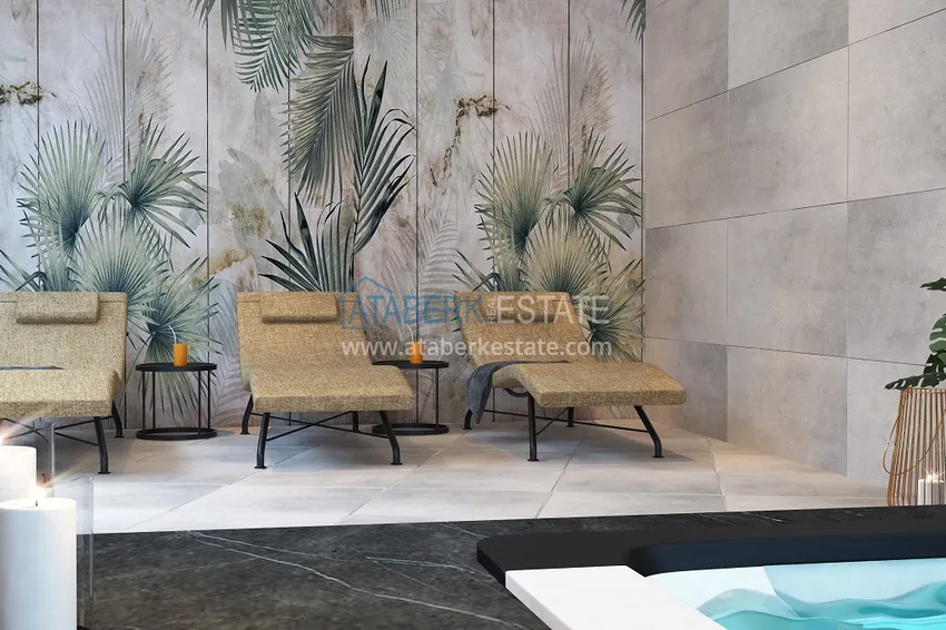 Новый проект ультрасовременного жилого комплекса в Алании – район Бекташ 48 