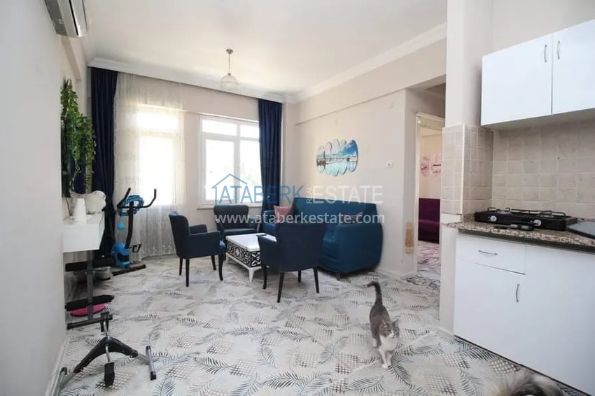 Приобрести Частично меблированная квартира 2+1 всего в 50 метрах от моря, район Тосмур – Алания 1 