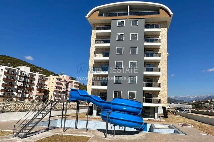 Двухкомнатная квартира, с чистовой отделкой – новостройка, Газипаша 1 