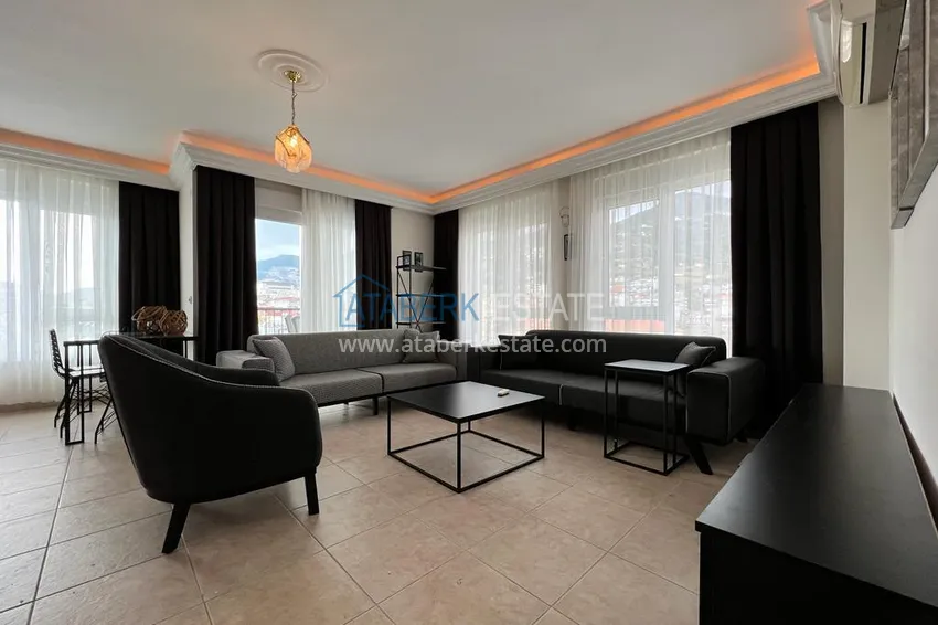 Приобрести Квартира 2+1 в центре Алании меблированная с видом на море и замок 1 