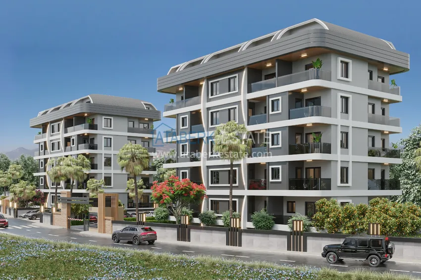 Апартаменты от застройщика на этапе котлована – Газипаша, Алания 2 