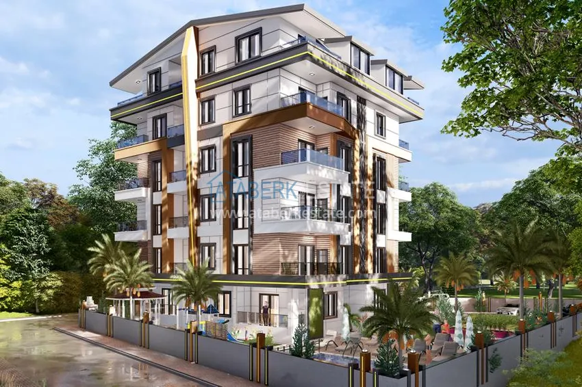 Проект бутик-комплекса в Газипаше, район Пазарджи 1 