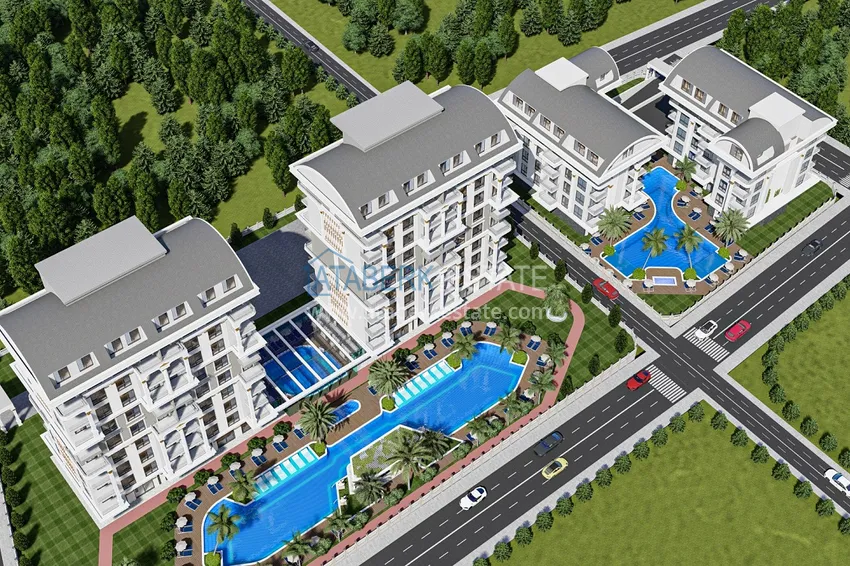 Инвестиционная недвижимость на этапе проекта – Алания, район Паяллар 1 