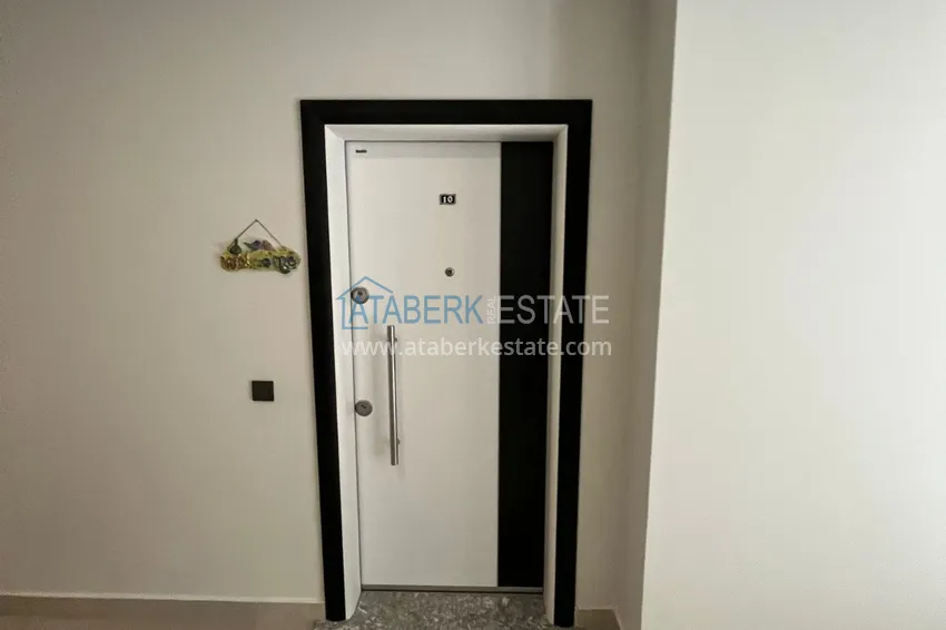 Приобрести Квартира 1+1 с боковым видом на море в элитном комплексе с частным пляжем, Каргыджак – Алания 1 