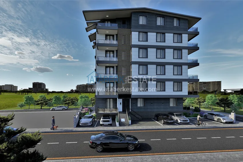 Старт продаж! Квартиры в Газипаше в комплексе на этапе строительства 6 