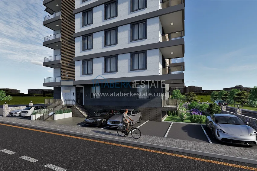 Старт продаж! Квартиры в Газипаше в комплексе на этапе строительства 7 