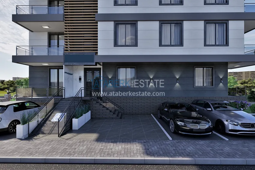 Старт продаж! Квартиры в Газипаше в комплексе на этапе строительства 8 