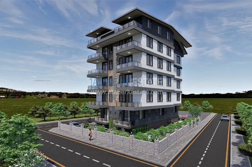 Старт продаж! Квартиры в Газипаше в комплексе на этапе строительства 2 