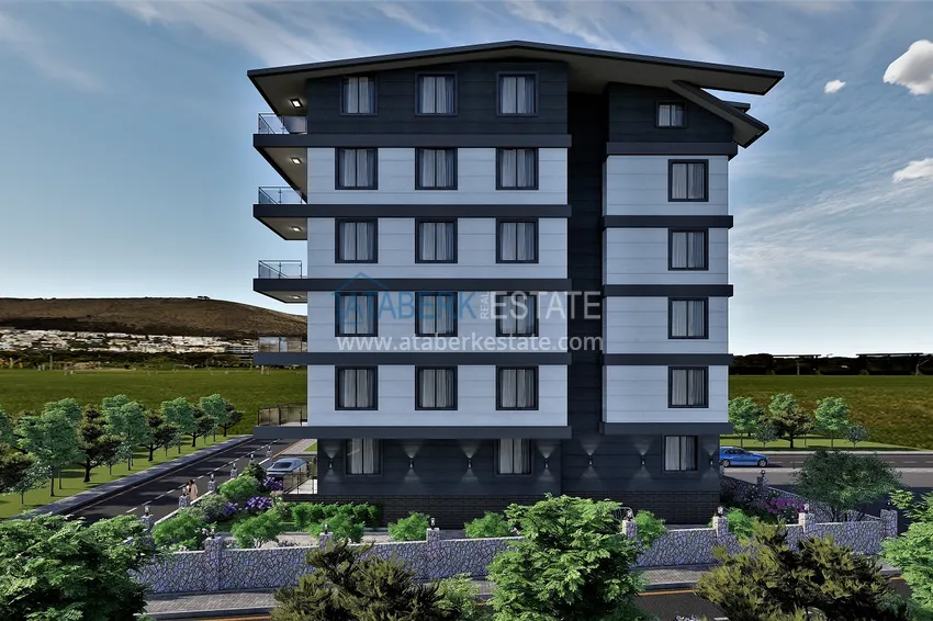 Старт продаж! Квартиры в Газипаше в комплексе на этапе строительства 3 