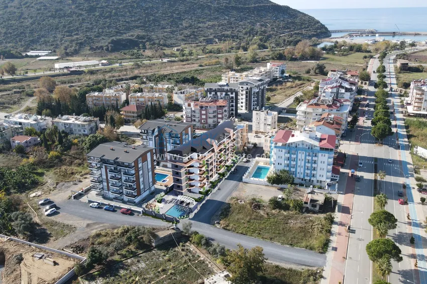 Новый проект жилого комплекса комфорт-класса в Газипаше, район Пазарджи 1 